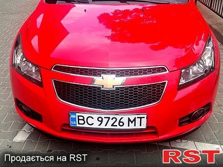 Шевроле Круз 2010 у Львові на Automoto.ua Червоний Шевроле Круз, об'ємом двигуна 1.6 л та пробігом 224 тис. км за 6200 $, фото 1 на Automoto.ua