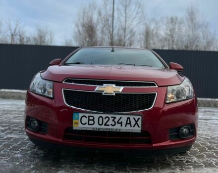 Красный Шевроле Круз, объемом двигателя 1.8 л и пробегом 97 тыс. км за 6999 $, фото 1 на Automoto.ua