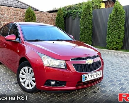 Красный Шевроле Круз, объемом двигателя 1.6 л и пробегом 121 тыс. км за 8000 $, фото 1 на Automoto.ua