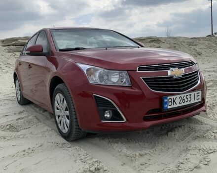 Красный Шевроле Круз, объемом двигателя 1.8 л и пробегом 111 тыс. км за 8000 $, фото 1 на Automoto.ua