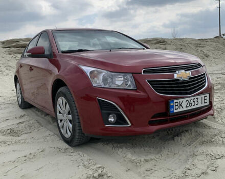Красный Шевроле Круз, объемом двигателя 1.8 л и пробегом 114 тыс. км за 8000 $, фото 1 на Automoto.ua