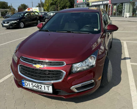 Красный Шевроле Круз, объемом двигателя 1.4 л и пробегом 158 тыс. км за 7900 $, фото 1 на Automoto.ua