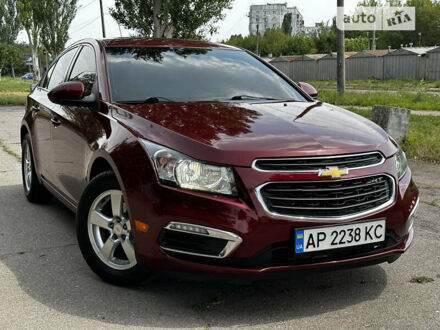 Шевроле Круз 2015 в Запорожье на Automoto.ua Красный Шевроле Круз, объемом двигателя 1.36 л и пробегом 161 тыс. км за 8950 $, фото 1 на Automoto.ua