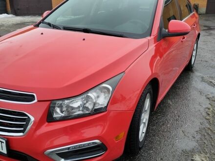 Красный Шевроле Круз, объемом двигателя 0 л и пробегом 220 тыс. км за 7198 $, фото 1 на Automoto.ua