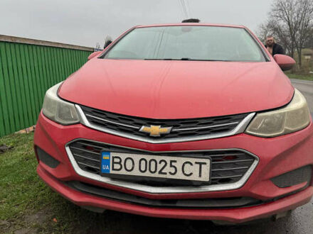 Красный Шевроле Круз, объемом двигателя 1.4 л и пробегом 170 тыс. км за 6700 $, фото 1 на Automoto.ua