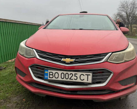 Красный Шевроле Круз, объемом двигателя 1.4 л и пробегом 170 тыс. км за 6700 $, фото 1 на Automoto.ua