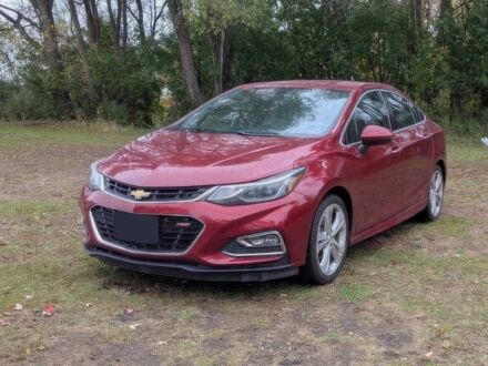 Красный Шевроле Круз, объемом двигателя 1.4 л и пробегом 52 тыс. км за 6300 $, фото 1 на Automoto.ua