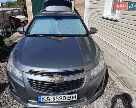 Серый Шевроле Круз, объемом двигателя 1.8 л и пробегом 221 тыс. км за 7000 $, фото 1 на Automoto.ua