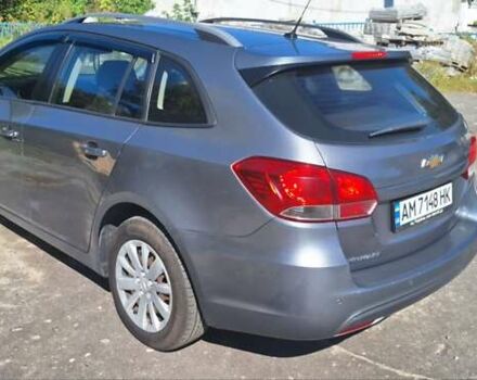 Серый Шевроле Круз, объемом двигателя 1.6 л и пробегом 201 тыс. км за 7500 $, фото 3 на Automoto.ua