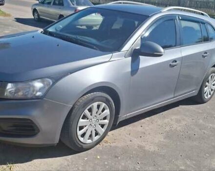 Серый Шевроле Круз, объемом двигателя 1.6 л и пробегом 201 тыс. км за 7500 $, фото 1 на Automoto.ua