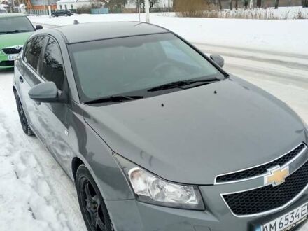 Серый Шевроле Круз, объемом двигателя 1.8 л и пробегом 242 тыс. км за 6800 $, фото 1 на Automoto.ua
