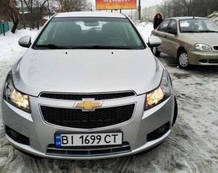 Серый Шевроле Круз, объемом двигателя 1.7 л и пробегом 129 тыс. км за 9500 $, фото 1 на Automoto.ua