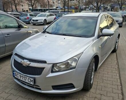 Серый Шевроле Круз, объемом двигателя 1.8 л и пробегом 191 тыс. км за 6500 $, фото 1 на Automoto.ua