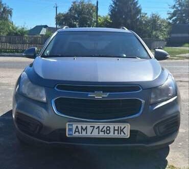 Серый Шевроле Круз, объемом двигателя 1.6 л и пробегом 201 тыс. км за 7500 $, фото 1 на Automoto.ua