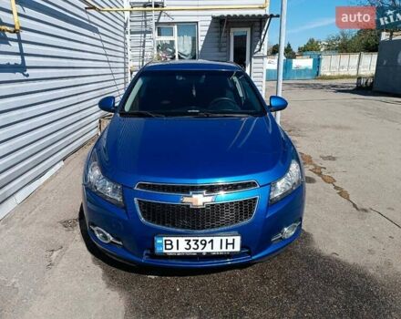 Синий Шевроле Круз, объемом двигателя 1.6 л и пробегом 104 тыс. км за 8200 $, фото 1 на Automoto.ua