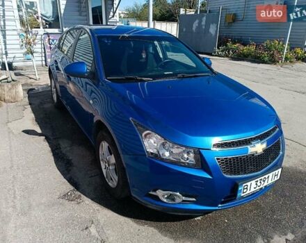 Синий Шевроле Круз, объемом двигателя 1.6 л и пробегом 104 тыс. км за 8200 $, фото 2 на Automoto.ua