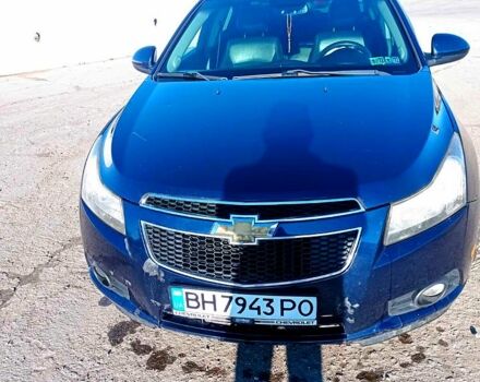 Синий Шевроле Круз, объемом двигателя 1.4 л и пробегом 181 тыс. км за 5500 $, фото 2 на Automoto.ua