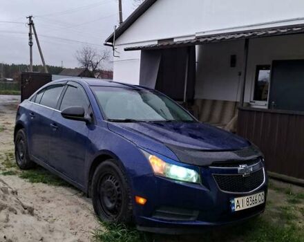 Синий Шевроле Круз, объемом двигателя 1.8 л и пробегом 210 тыс. км за 6000 $, фото 3 на Automoto.ua