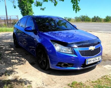 Синий Шевроле Круз, объемом двигателя 1.6 л и пробегом 294 тыс. км за 6900 $, фото 2 на Automoto.ua