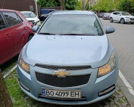 Синий Шевроле Круз, объемом двигателя 1.4 л и пробегом 175 тыс. км за 6200 $, фото 3 на Automoto.ua