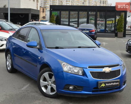 Синий Шевроле Круз, объемом двигателя 2 л и пробегом 160 тыс. км за 8999 $, фото 35 на Automoto.ua