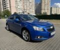 Синий Шевроле Круз, объемом двигателя 2 л и пробегом 160 тыс. км за 8468 $, фото 1 на Automoto.ua