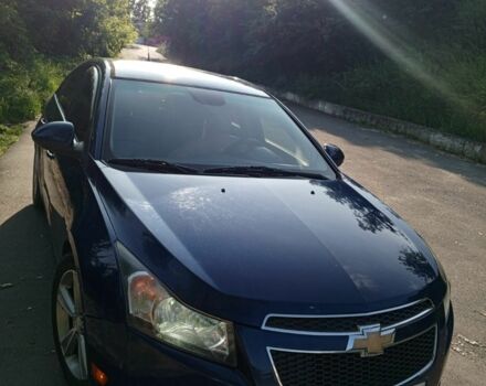 Синий Шевроле Круз, объемом двигателя 1.4 л и пробегом 260 тыс. км за 6400 $, фото 1 на Automoto.ua