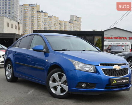 Синий Шевроле Круз, объемом двигателя 2 л и пробегом 160 тыс. км за 8999 $, фото 11 на Automoto.ua