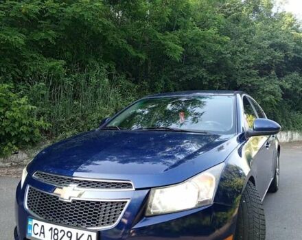 Синий Шевроле Круз, объемом двигателя 1.4 л и пробегом 255 тыс. км за 6500 $, фото 2 на Automoto.ua