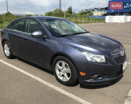 Синий Шевроле Круз, объемом двигателя 1.4 л и пробегом 230 тыс. км за 7500 $, фото 4 на Automoto.ua