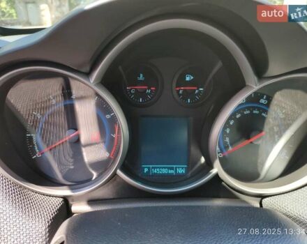 Синій Шевроле Круз, об'ємом двигуна 1.36 л та пробігом 145 тис. км за 8500 $, фото 6 на Automoto.ua