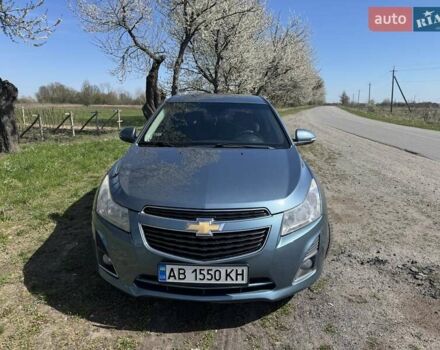 Синий Шевроле Круз, объемом двигателя 1.8 л и пробегом 169 тыс. км за 8000 $, фото 1 на Automoto.ua