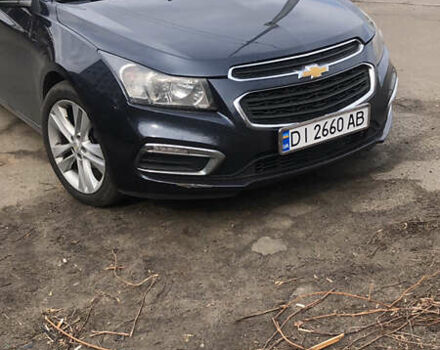 Синий Шевроле Круз, объемом двигателя 1.39 л и пробегом 218 тыс. км за 6500 $, фото 3 на Automoto.ua