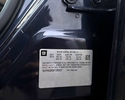 Синий Шевроле Круз, объемом двигателя 1.8 л и пробегом 191 тыс. км за 8200 $, фото 8 на Automoto.ua