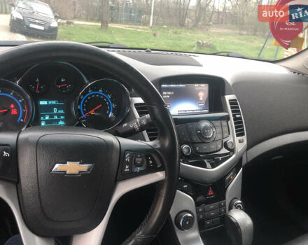 Синий Шевроле Круз, объемом двигателя 1.39 л и пробегом 218 тыс. км за 6500 $, фото 7 на Automoto.ua