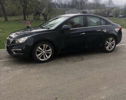 Синий Шевроле Круз, объемом двигателя 1.39 л и пробегом 218 тыс. км за 6500 $, фото 2 на Automoto.ua