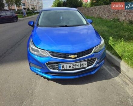 Синий Шевроле Круз, объемом двигателя 1.4 л и пробегом 175 тыс. км за 9000 $, фото 7 на Automoto.ua