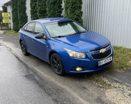 Синий Шевроле Круз, объемом двигателя 1.6 л и пробегом 145 тыс. км за 4777 $, фото 1 на Automoto.ua