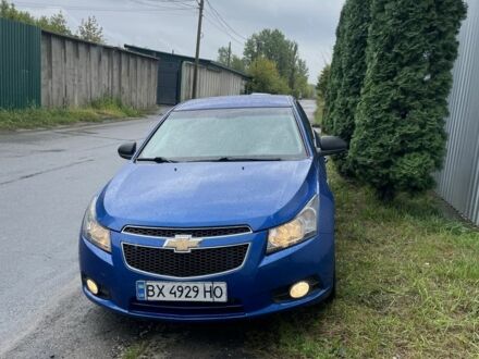 Синий Шевроле Круз, объемом двигателя 1.6 л и пробегом 147 тыс. км за 4777 $, фото 1 на Automoto.ua