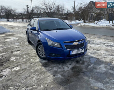 Синий Шевроле Круз, объемом двигателя 1.6 л и пробегом 205 тыс. км за 4400 $, фото 1 на Automoto.ua