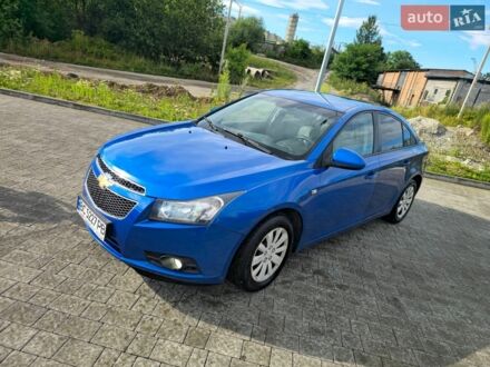 Синий Шевроле Круз, объемом двигателя 1.8 л и пробегом 194 тыс. км за 6200 $, фото 1 на Automoto.ua