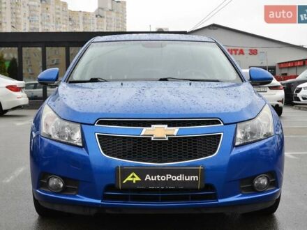 Синий Шевроле Круз, объемом двигателя 2 л и пробегом 160 тыс. км за 8999 $, фото 1 на Automoto.ua