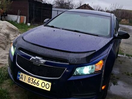Синий Шевроле Круз, объемом двигателя 1.8 л и пробегом 210 тыс. км за 6000 $, фото 1 на Automoto.ua
