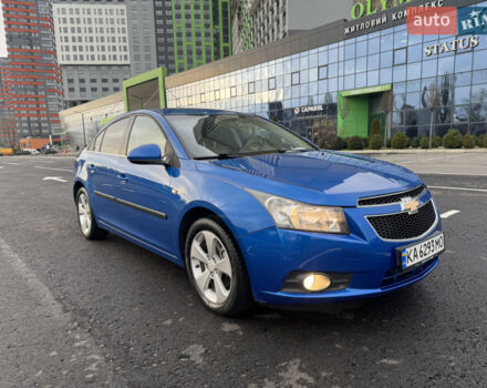 Синий Шевроле Круз, объемом двигателя 1.99 л и пробегом 160 тыс. км за 8900 $, фото 1 на Automoto.ua