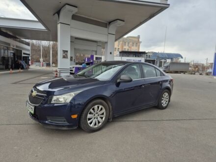 Синий Шевроле Круз, объемом двигателя 1.8 л и пробегом 280 тыс. км за 5800 $, фото 1 на Automoto.ua