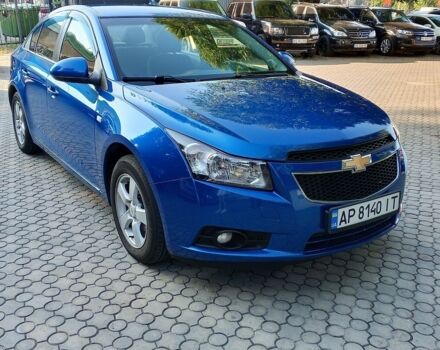 Синий Шевроле Круз, объемом двигателя 1.8 л и пробегом 183 тыс. км за 7000 $, фото 1 на Automoto.ua