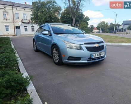 Синий Шевроле Круз, объемом двигателя 1.4 л и пробегом 266 тыс. км за 5300 $, фото 1 на Automoto.ua