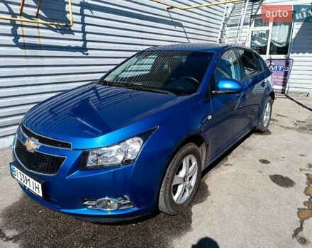 Синий Шевроле Круз, объемом двигателя 1.6 л и пробегом 104 тыс. км за 8200 $, фото 1 на Automoto.ua