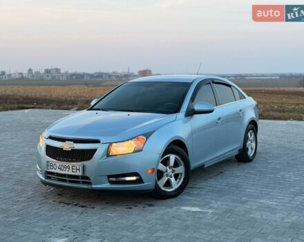 Синий Шевроле Круз, объемом двигателя 1.4 л и пробегом 190 тыс. км за 5300 $, фото 1 на Automoto.ua