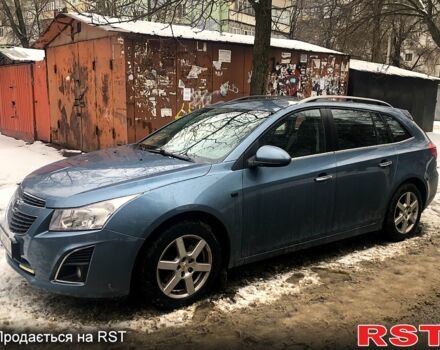 Синий Шевроле Круз, объемом двигателя 2 л и пробегом 293 тыс. км за 7500 $, фото 1 на Automoto.ua